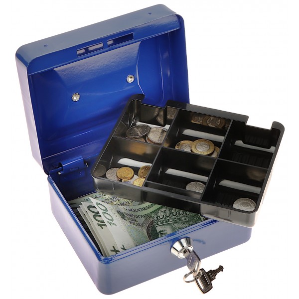Kaseta Metalowa Na Pieniądze Box-150 Kaseta Metalowa Na Pieniądze Box-150