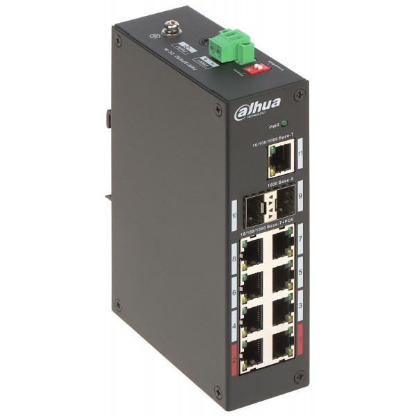 Switch Poe Pfs3211-8Gt-120-V2 8-Portowy Sfp Dahua