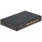 SWITCH POE GTX-B1-19-162G 16-PORTOWY SFP