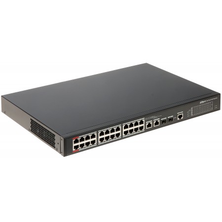 SWITCH POE PFS4226-24ET-360-V3 24-PORTOWY SFP DAHUA