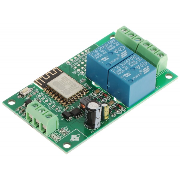 Moduł Przekaźnikowy Esp12-2R-D8 Wi-Fi