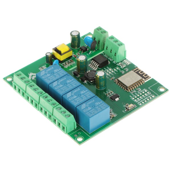Moduł Przekaźnikowy Esp12-4R-Mv Wi-Fi