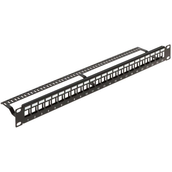Patch Panel Keystone Pp-24/fx/c-V2
