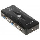 PRZEŁĄCZNIK VGA + USB VGA+USB-SW-4/1