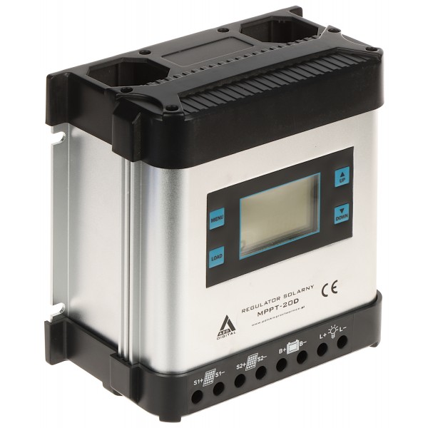 Regulator Solarny Ładowania Akumulatorów Scc-20A-Mppt-Lcd Azo Digital Regulator Solarny Ładowania Akumulatorów Scc-20A-Mppt-Lcd Azo Digital