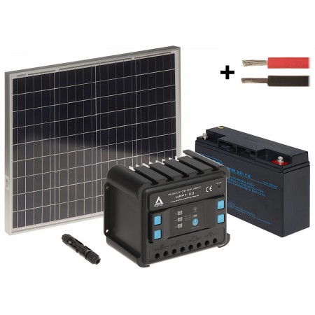 ZESTAW FOTOWOLTAICZNY SP-KIT-50/20/MPPT 135 Wh