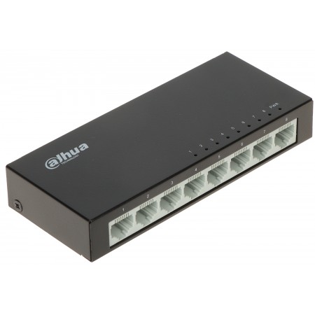 SWITCH   PFS3008-8ET-V2 8-PORTOWY DAHUA