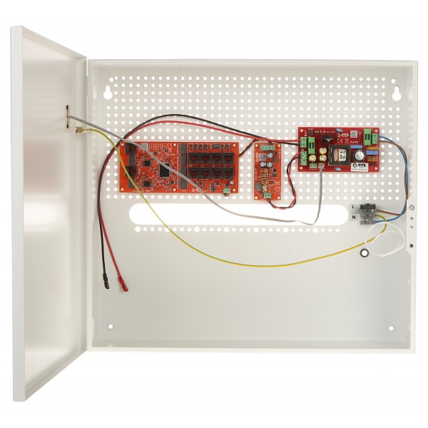 Switch Poe Z Zasilaczem Buforowym Ipups-8-20-H 8-Portowy Atte