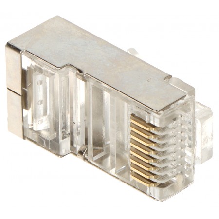 WTYK MODULARNY PRZELOTOWY EKRANOWANY RJ45T-EKRANP100 TYP EZ