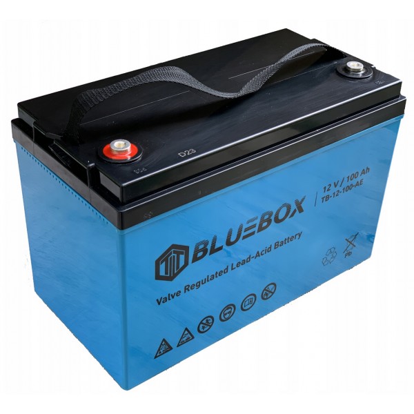 Akumulator żelowy AGM 12V 100Ah BLUEBOX