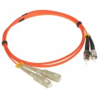PATCHCORD WIELOMODOWY PC-2SC/2ST-MM 1 m