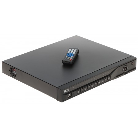 REJESTRATOR IP BCS-NVR0802-4K-P-III 8 KANAŁÓW, 8 PoE BCS Line