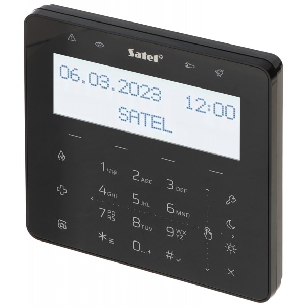 Klawiatura Sensoryczna Do Centrali Alarmowej Int-Ksg2R-B Satel