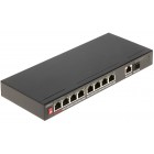 SWITCH POE PFS3110-8ET1GT1GF-96 8-PORTOWY SFP DAHUA