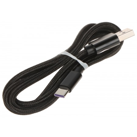 PRZEWÓD USB-W-C/USB-W-1M/NYL-B 1.0 m