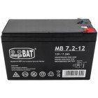 Akumulator AGM VRLA 12V 7.2Ah megaBAT