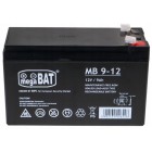 Akumulator 12V 9Ah żelowy megaBAT AGM VRLA
