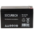 Akumulator 12V 7Ah żelowy SECURBOX AGM VRLA