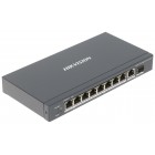 SWITCH POE DS-3E0510HP-E 8-PORTOWY SFP Hikvision