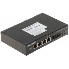 SWITCH POE DS-3T0506HP-E/HS 4-PORTOWY SFP Hikvision
