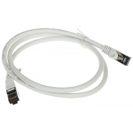 PATCHCORD RJ45/SFTP/8.1/1.0-GREY 1.0 m Lanberg