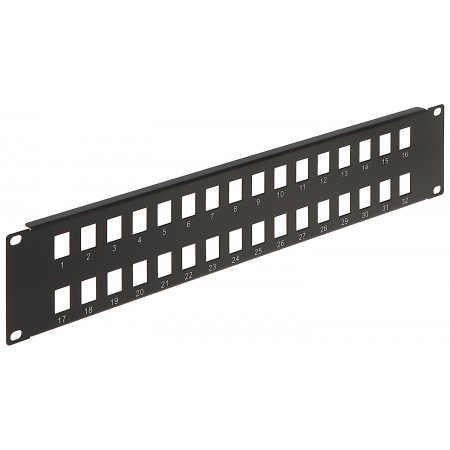 PATCH PANEL KEYSTONE PP-32/FX/2U