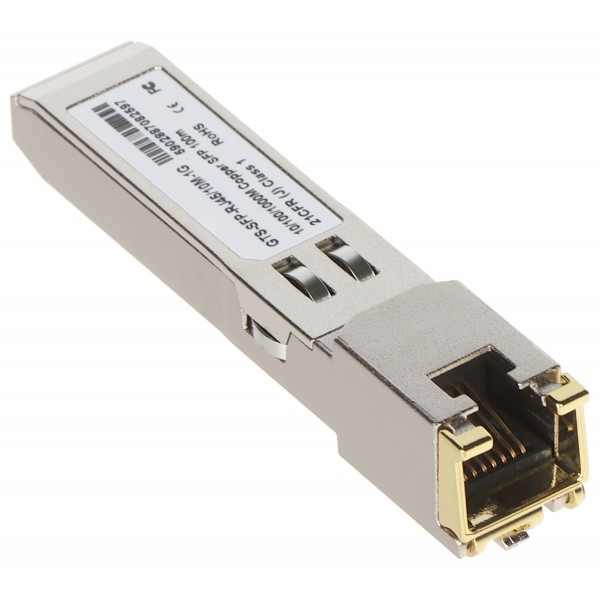 Moduł Sfp Z Gniazdem Rj-45 Gts-Sfp-Rj45/10M-1G