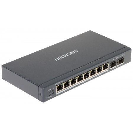 SWITCH POE DS-3E1510P-SI 8-PORTOWY SFP Hikvision