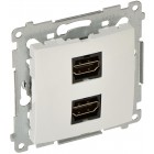 PODWÓJNE GNIAZDO HDMI DGHDMI2.01/11-SIMON54