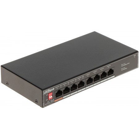 SWITCH POE SF1008LP 8-PORTOWY, 4 PoE DAHUA