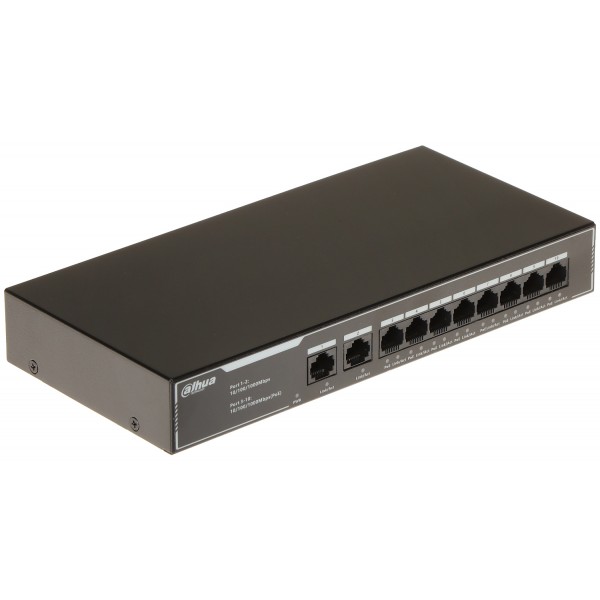 Switch Poe Sg1010Lp 8-Portowy Dahua
