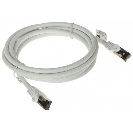 PATCHCORD RJ45/SFTP/8.1/2.0-GREY 2 m Lanberg