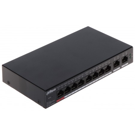 SWITCH POE CS4010-8ET-110 8-PORTOWY DAHUA