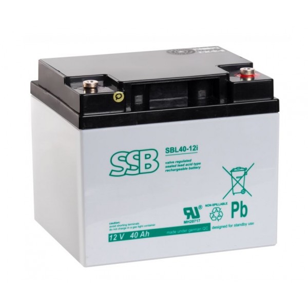 Akumulator AGM 12V 40Ah SSB SBL40-12i
