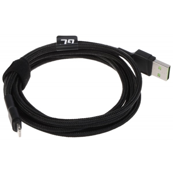 Przewód Usb-A/lightning/2.0M-Gc Gc Ray 2 M Green Cell