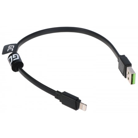 PRZEWÓD USB-A/LIGHTNING/0.25M-GC GCmatte 0.25 m Green Cell