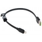 PRZEWÓD USB-A/LIGHTNING/0.25M-GC GCmatte 0.25 m Green Cell