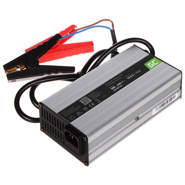 Ładowarka Lifepo4-Charg/14.6V/10A-Gc Green Cell