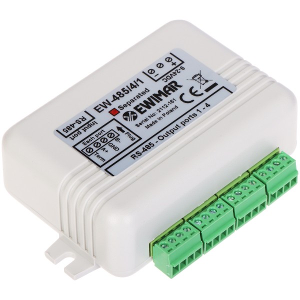 Dystrybutor Magistrali Rs-485 Ew-485/4/1/so Z Separacją Optyczną