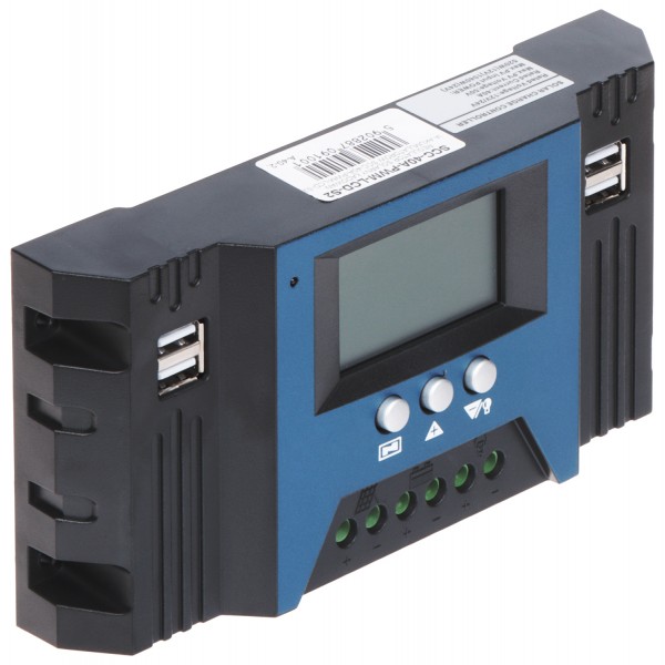 Regulator Solarny Ładowania Akumulatorów Scc-40A-Pwm-Lcd-S2 Regulator Solarny Ładowania Akumulatorów Scc-40A-Pwm-Lcd-S2