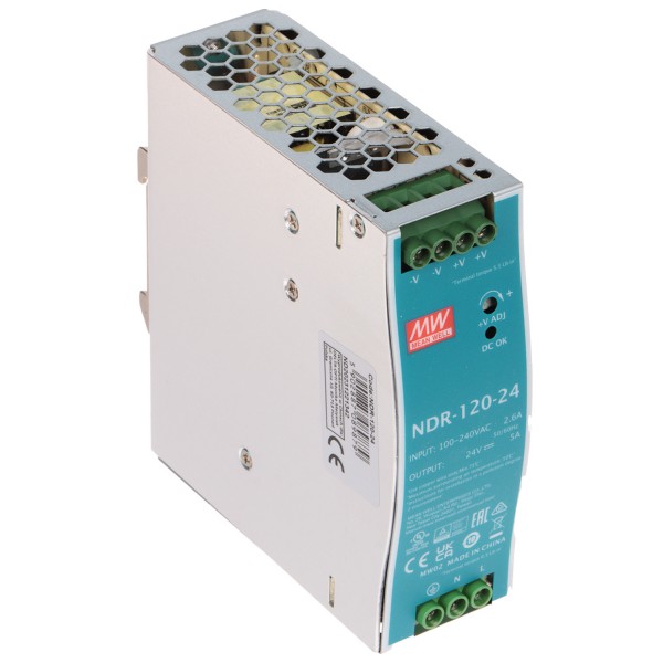 Zasilacz Impulsowy Ndr-120-24 Mean Well