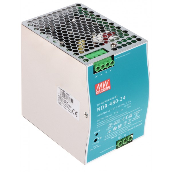 Zasilacz Impulsowy Ndr-480-24 Mean Well