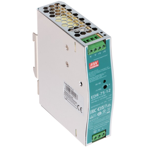 Zasilacz Impulsowy Edr-75-12 Mean Well