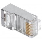 WTYK MODULARNY EKRANOWANY RJ45/EKRANP10 cat. 5e