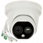 HYBRYDOWA KAMERA TERMOWIZYJNA IP DS-2TD1228-2/QA 2.1 mm - 720p, 2.2 mm - 4 Mpx Hikvision