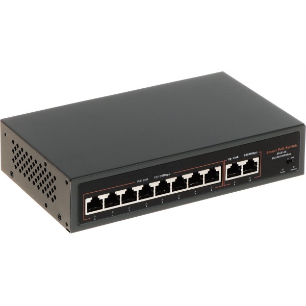 Switch Poe Apti-Poe0802G-120W-Eco 8-Portowy