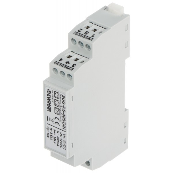 Zabezpieczenie Przeciwprzepięciowe Sug-Rs485/din Linii Symetrycznej Rs-485 Ewimar