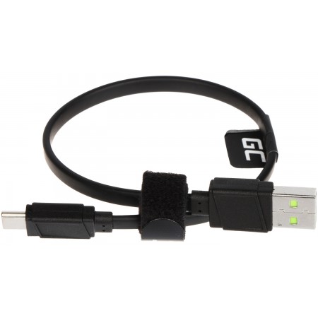 PRZEWÓD USB-A/USB-C/0.25M-GC GCmatte 0.25 m Green Cell