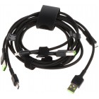 ZESTAW PRZEWODÓW KABGCSET01-GC Ray 0.3 m, 1.2 m, 2 m Green Cell