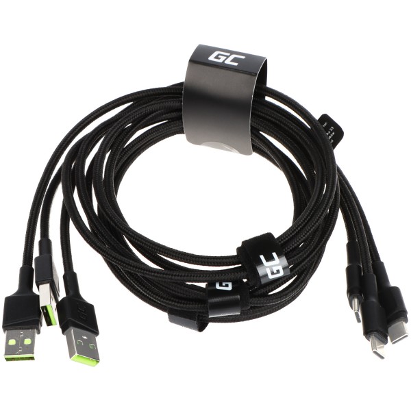 Zestaw Przewodów Kabgcset02-Gc Ray 3 X 1.2 M Green Cell